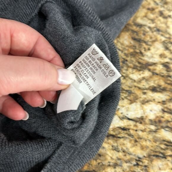 Peter Millar Gray Merino Wool Classic Pullover Sweater Vest Size XL - Picture 6 of 9